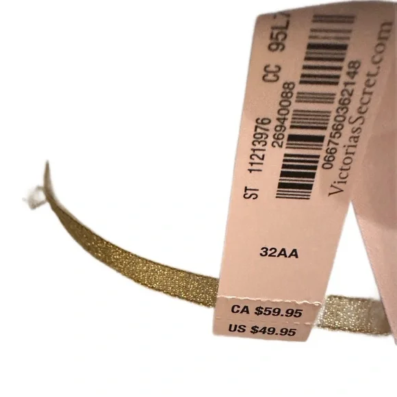 NWT Victoria's Secret So Obsessed Push-up bra in Dark Twilight 32AA - Picture 4 of 5